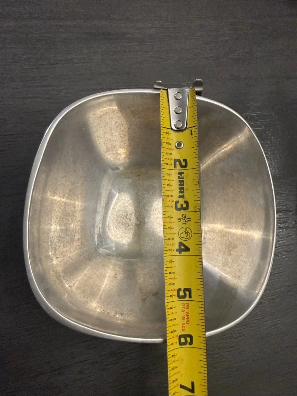 Holland Boone Bowl Mill Polished Pewter Serving Bowl & Matching Spoon